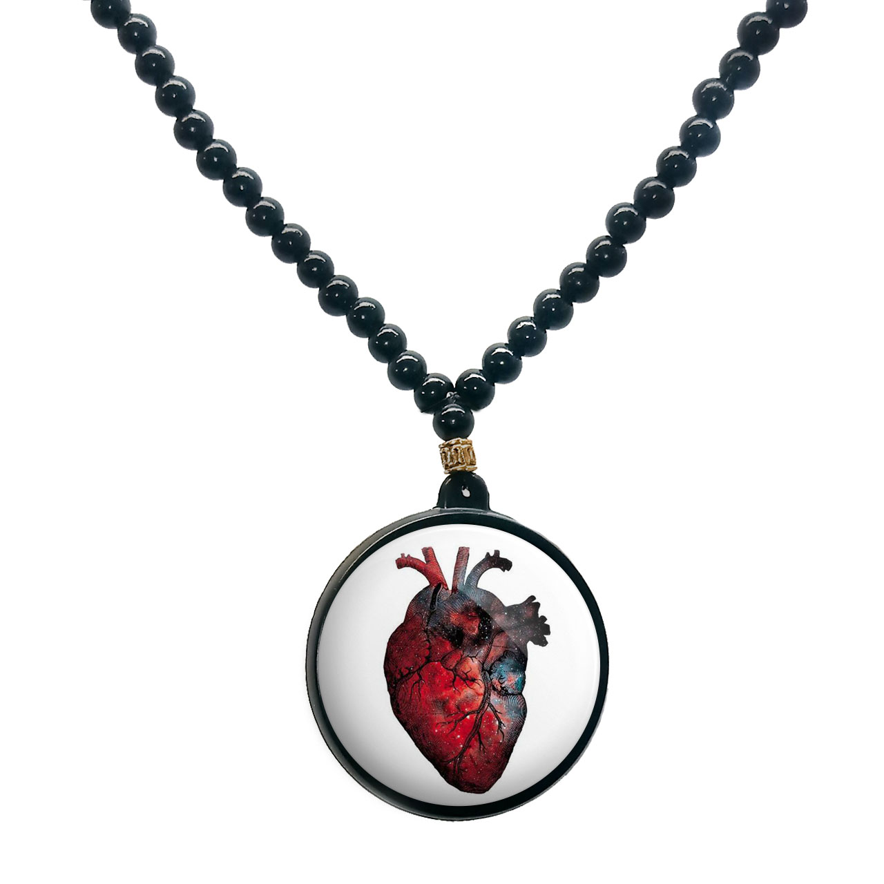 گردنبند پرمانه طرح عاشقانه کد pmd.4380 مدل دو طرفه