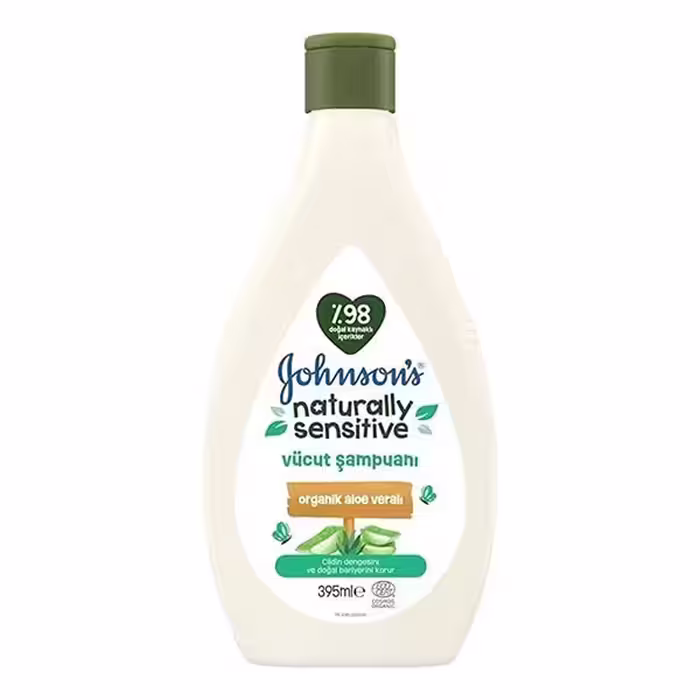 شامپو بدن کودک جانسون سری نچرال سنستیو Naturally Sensitive حجم 395