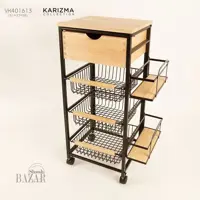 نظم دهنده سه طبقه کشو دار بی وی کی مدل کاریزما کد 401613