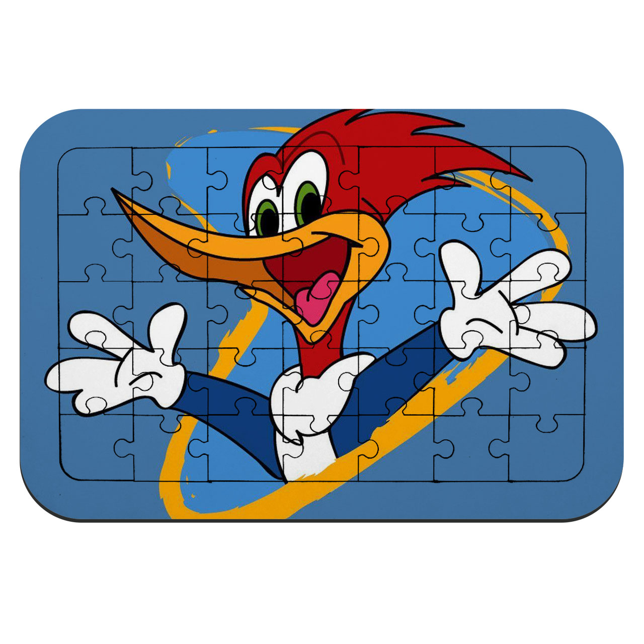 پازل 35 تکه طرح دارکوب  مدل NI1737