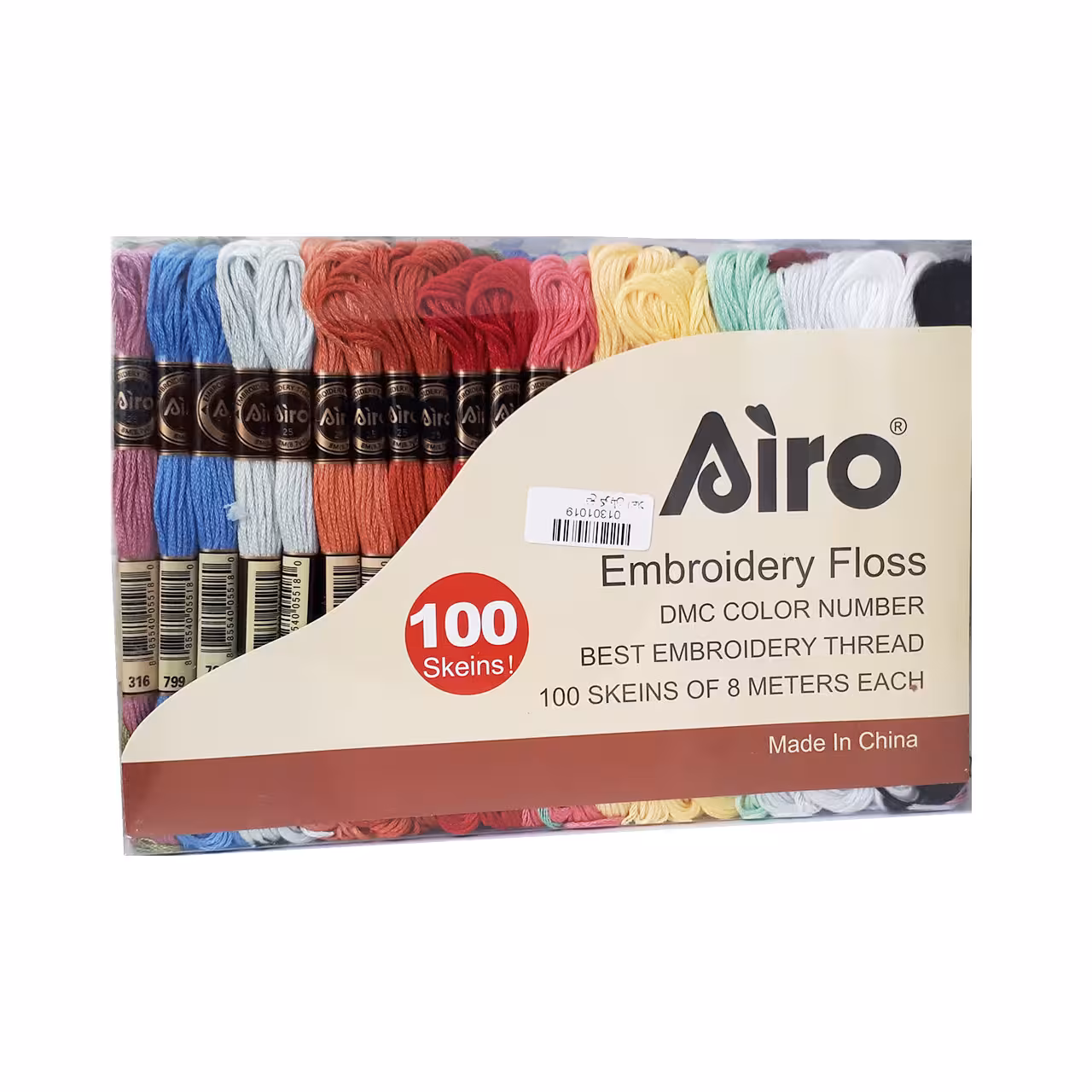 نخ کوبلن آیرو کد DMC2 مجموعه 100 عددی