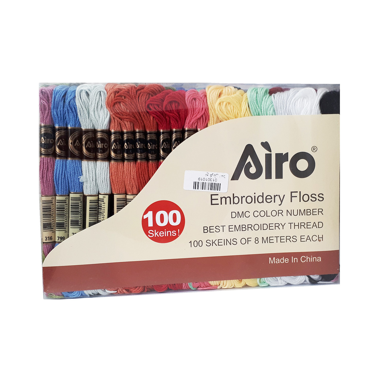 نخ کوبلن آیرو کد DMC2 مجموعه 100 عددی