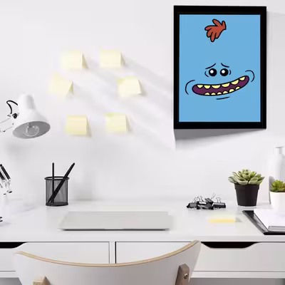 تابلو مدل Rick &amp; Morty کد F-1038