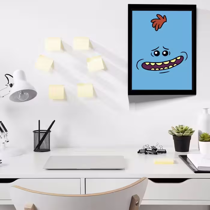 تابلو مدل Rick &amp; Morty کد F-1038