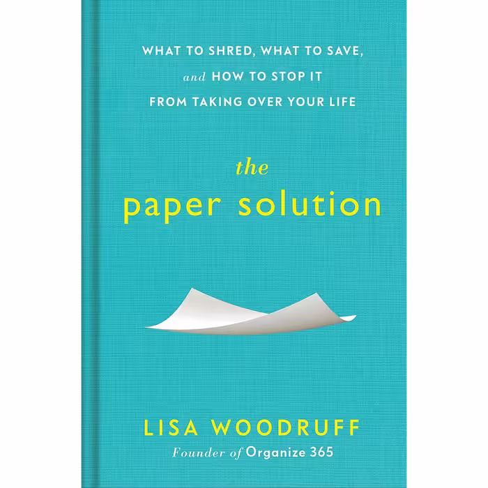 کتاب زبان اصلی The Paper Solution اثر Lisa Woodruff انتشارات GP Putnams Sons