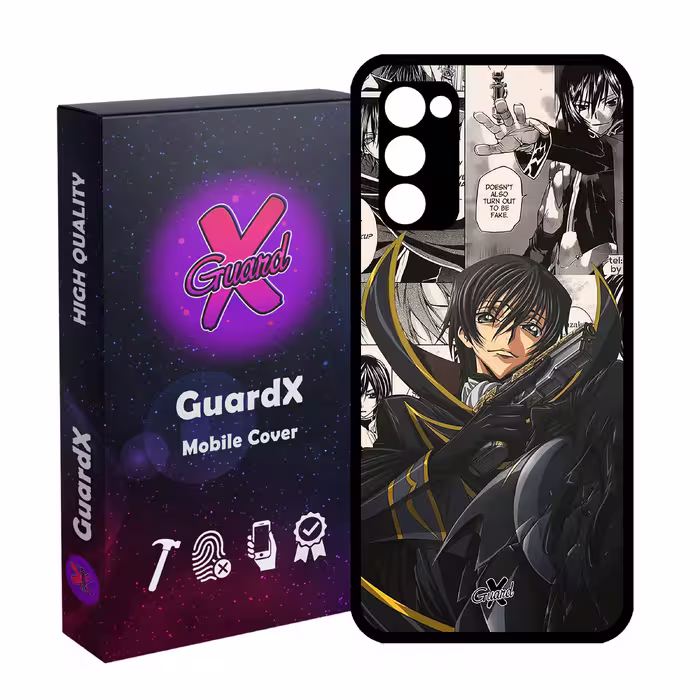 کاور گارد ایکس طرح لولوش انیمه مدل Glass10544 مناسب برای گوشی موبایل سامسونگ Galaxy S20 FE