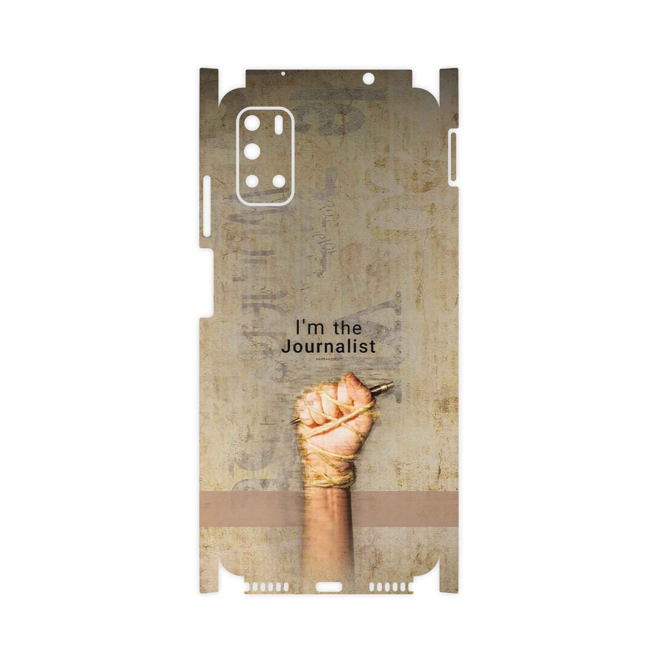 برچسب پوششی ماهوت مدل Journalist-FullSkin مناسب برای گوشی موبایل جی پلاس Z10