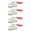 شیر ورودی ساید و کولر دینا مدل DN-010123 بسته 4 عددی