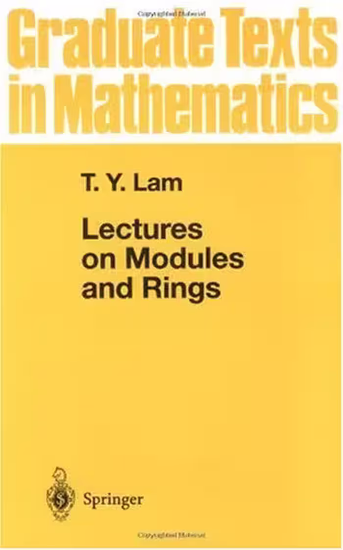 خرید و دانلود نسخه کامل کتاب Lectures on Modules and Rings