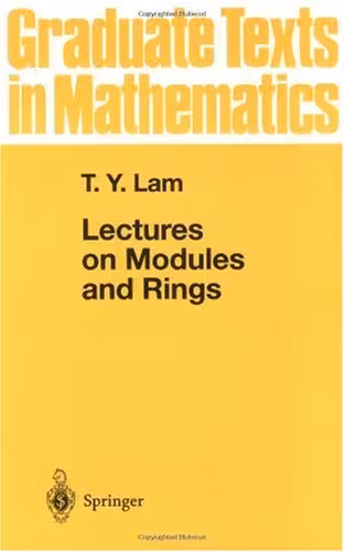 خرید و دانلود نسخه کامل کتاب Lectures on Modules and Rings