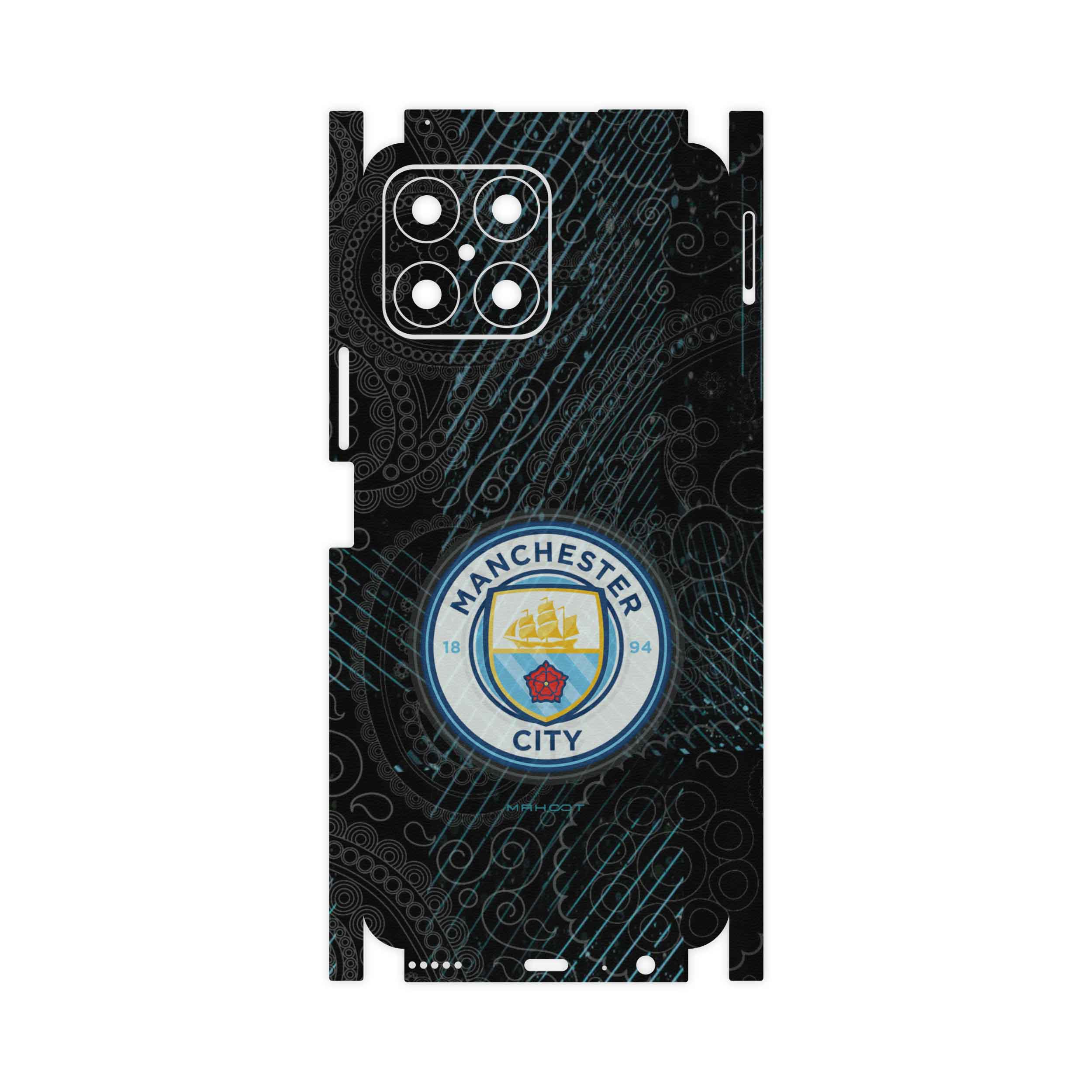 برچسب پوششی ماهوت مدل Manchester-City-FullSkin مناسب برای گوشی موبایل آنر X8