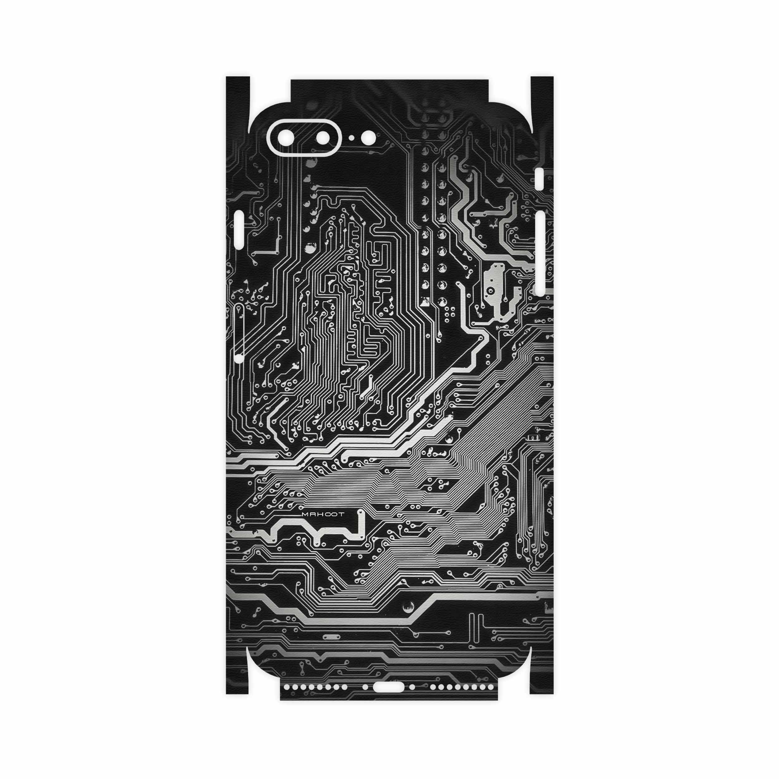 برچسب پوششی ماهوت مدل Black Printed Circuit Board-FullSkin مناسب برای گوشی موبایل اپل iPhone 7 Plus