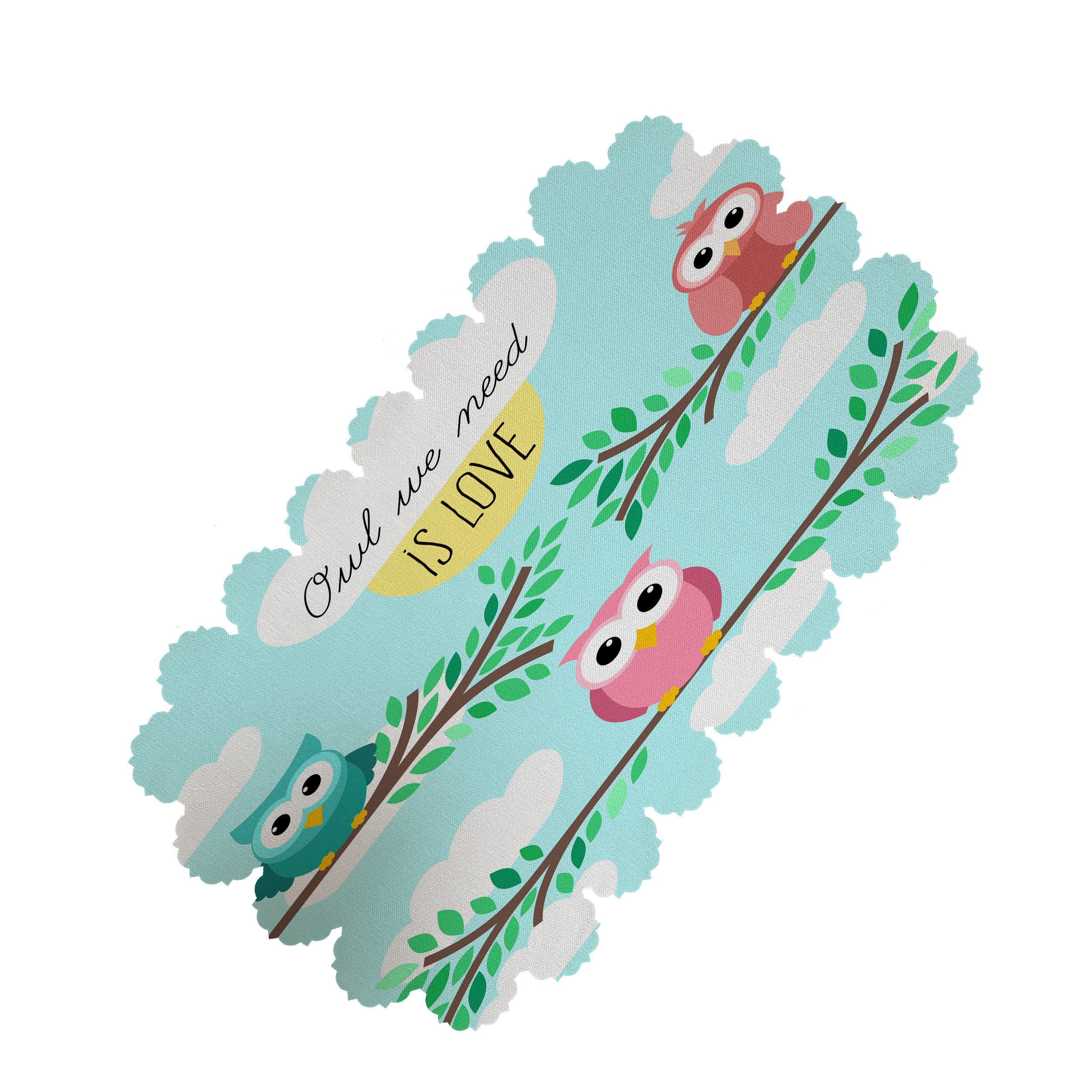  رومیزی طرح جغد کد 8403R