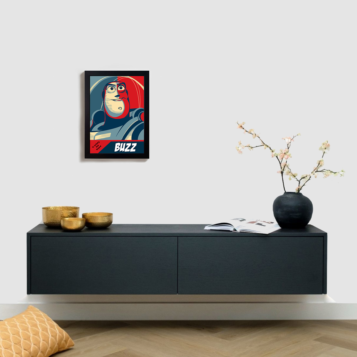 تابلو مدل باز لایتیر toy story buzz lightyear BL18