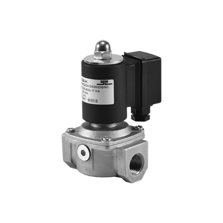 شیر برقی سریع خط گاز ستاک مدل set144/RQ سایز 1/2 اینچ