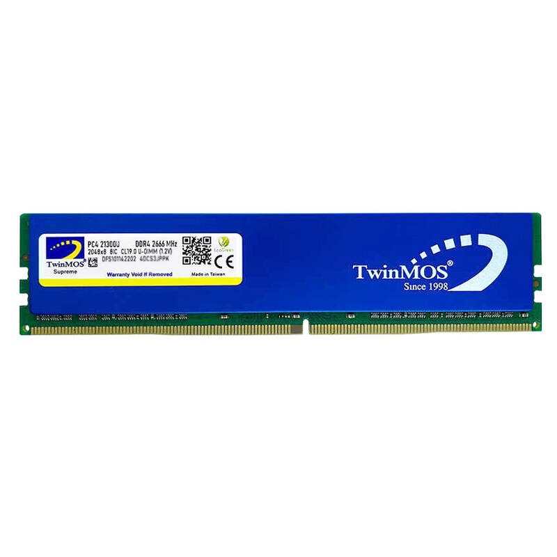 رم کامپیوتر TwinMos DDR4 4GB 2666MHz CL19 Single