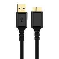 کابل هارد 3.0 Micro USB کی نت پلاس مدل KP-CUAMHDD15 طول 1.5 متر