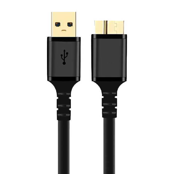 کابل هارد 3.0 Micro USB کی نت پلاس مدل KP-CUAMHDD15 طول 1.5 متر