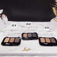 سایه ابرو 3 رنگ برند مینی کوئین Mini Queen کد MQ 088