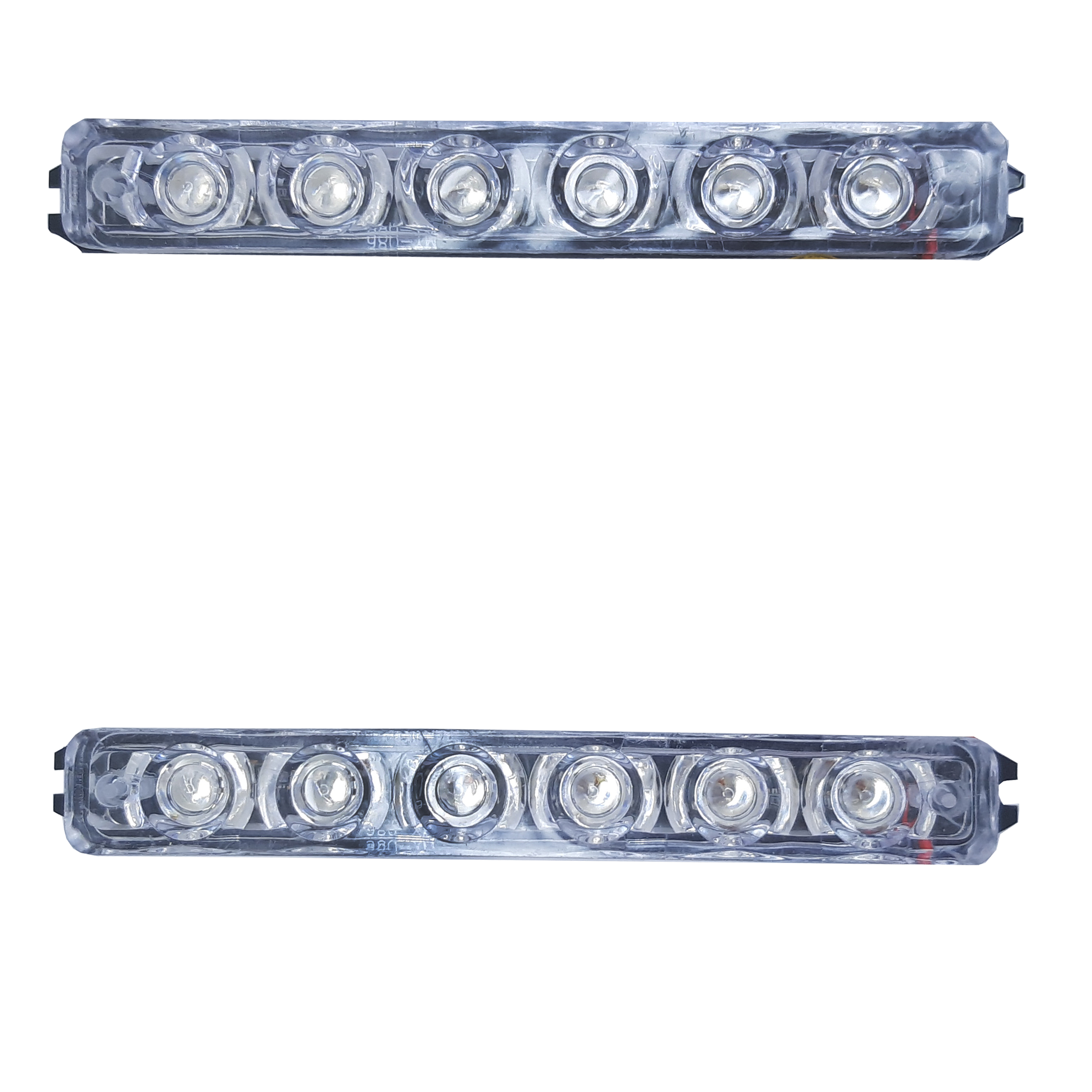 لامپ ال ای دی طرح پلیسی بست آر مدل DC-12V مجموعه 2 عددی