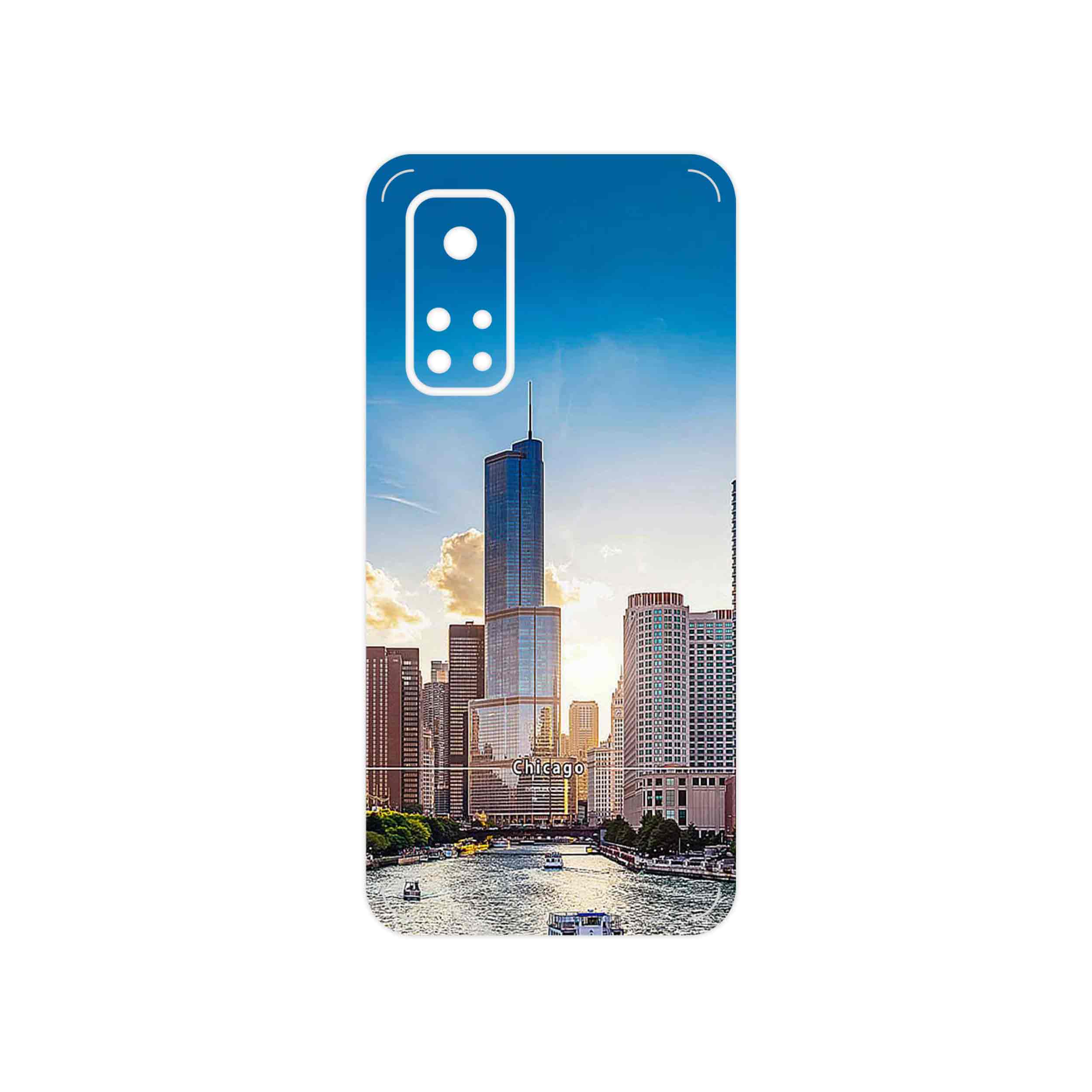 برچسب پوششی ماهوت مدل City of Chicago مناسب برای گوشی موبایل شیائومی Mi 10T Pro 5G