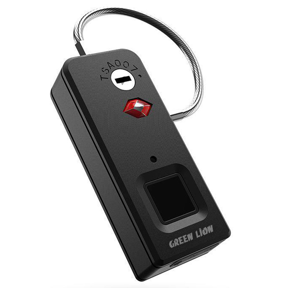 قفل مینی اثر انگشتی گرین لاین Green Lion Mini Fingerprint Padlock
