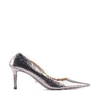 کفش پاشنه کلاسیک نقره‌ای زنانه نقره ای جولی 5FX Nine West