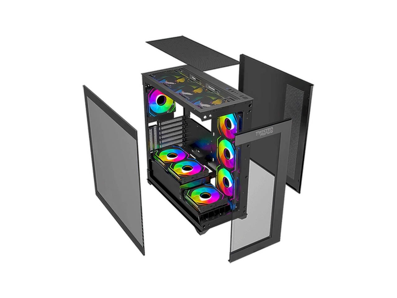 خرید کیس Twisted Minds Quantum Black با بهترین قیمت