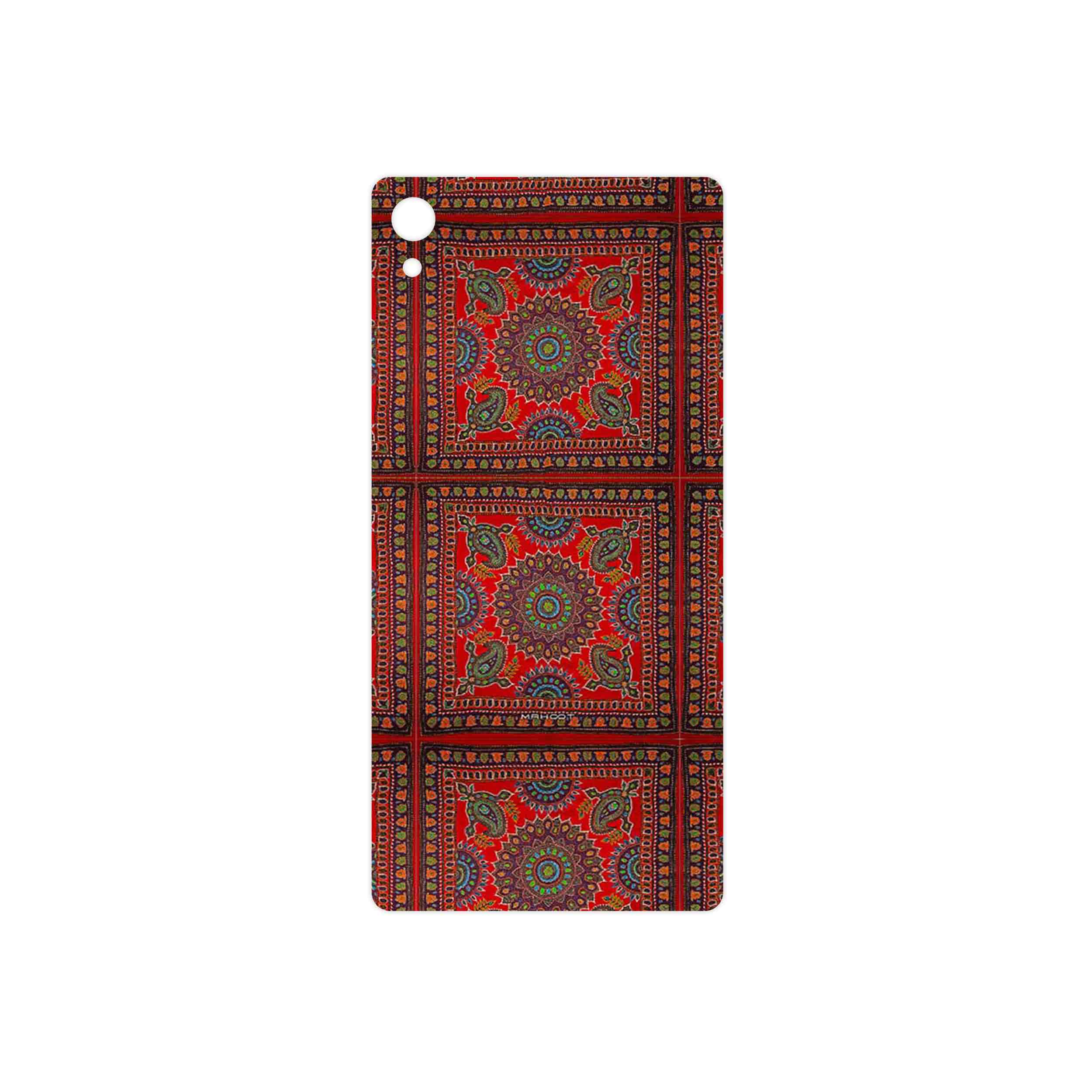 برچسب پوششی ماهوت مدل Embroidered Rug مناسب برای گوشی موبایل سونی Xperia Z3 Plus