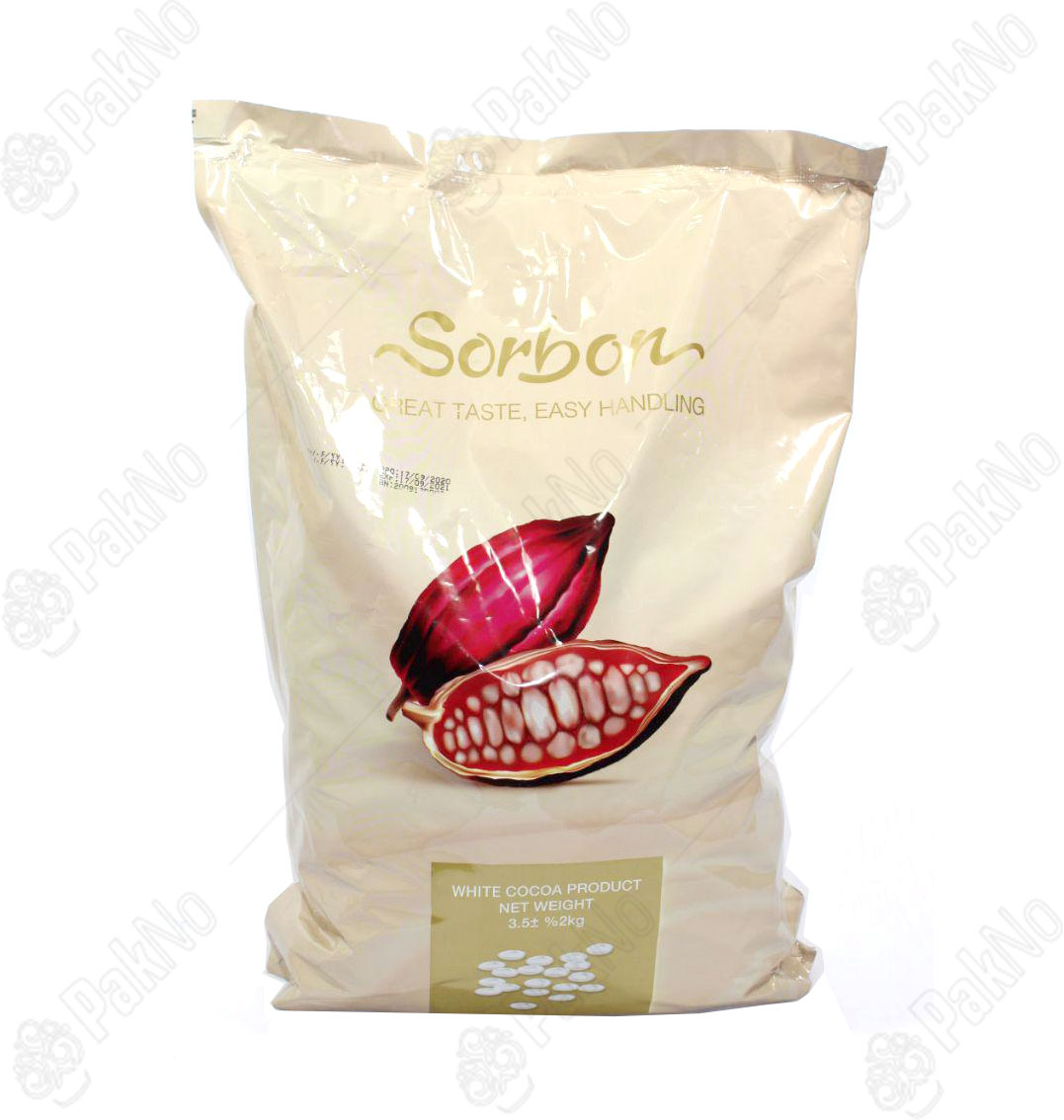 شکلات سکه ای سفید سربن(3/5 کیلویی)