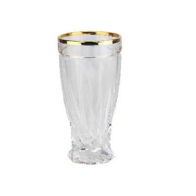 سرویس پارچ و لیوان 7 پارچه مجستی مدل تولیپ لب طلا