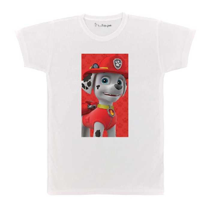 تی شرت بچگانه پرمانه طرح سگ های نگهبان کد pmt.5853