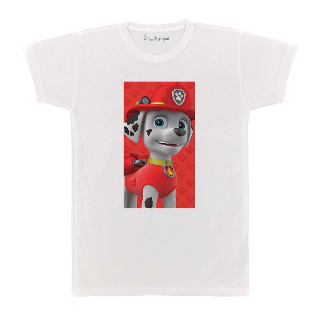 تی شرت بچگانه پرمانه طرح سگ های نگهبان کد pmt.5853