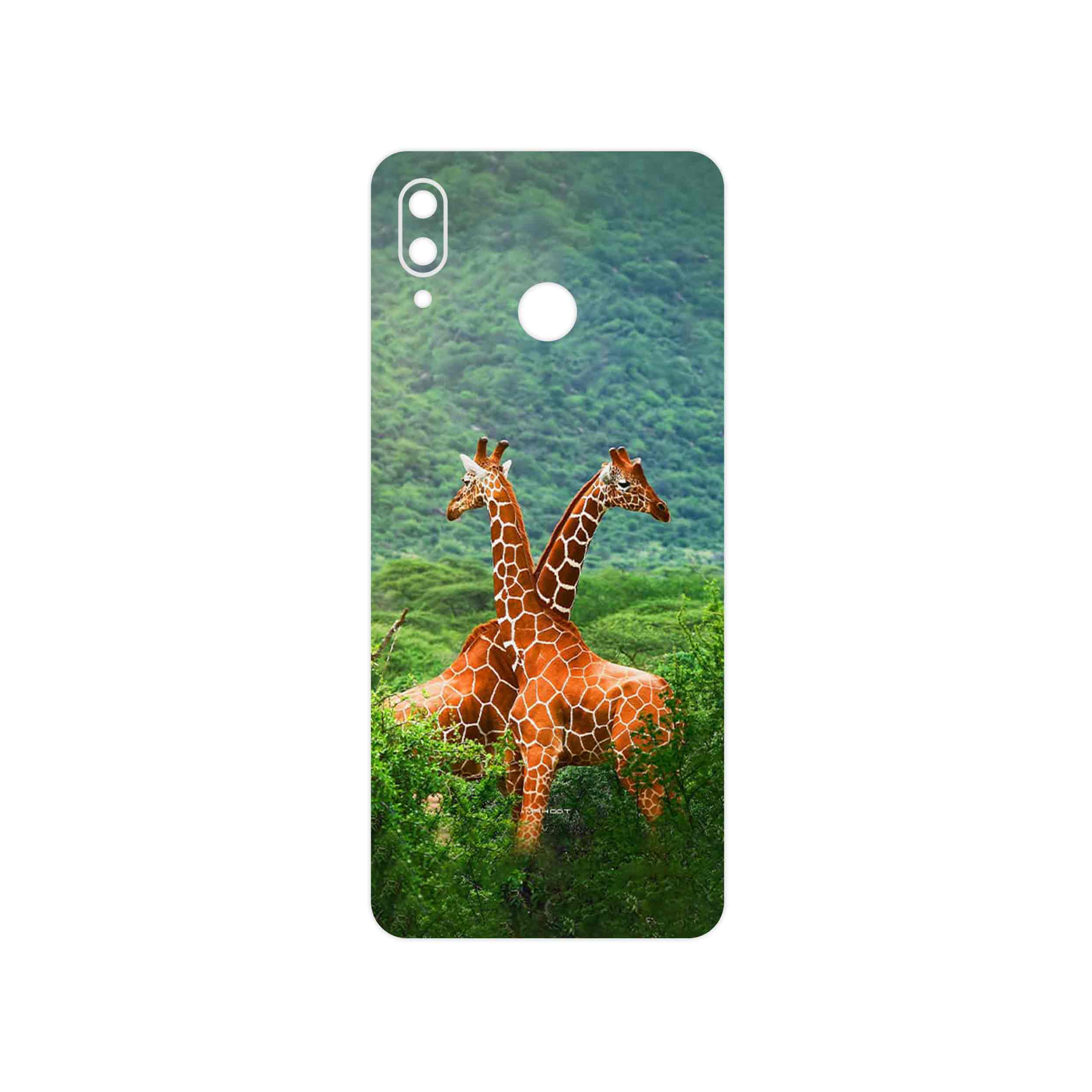 برچسب پوششی ماهوت مدل Giraffe مناسب برای گوشی موبایل آنر Play