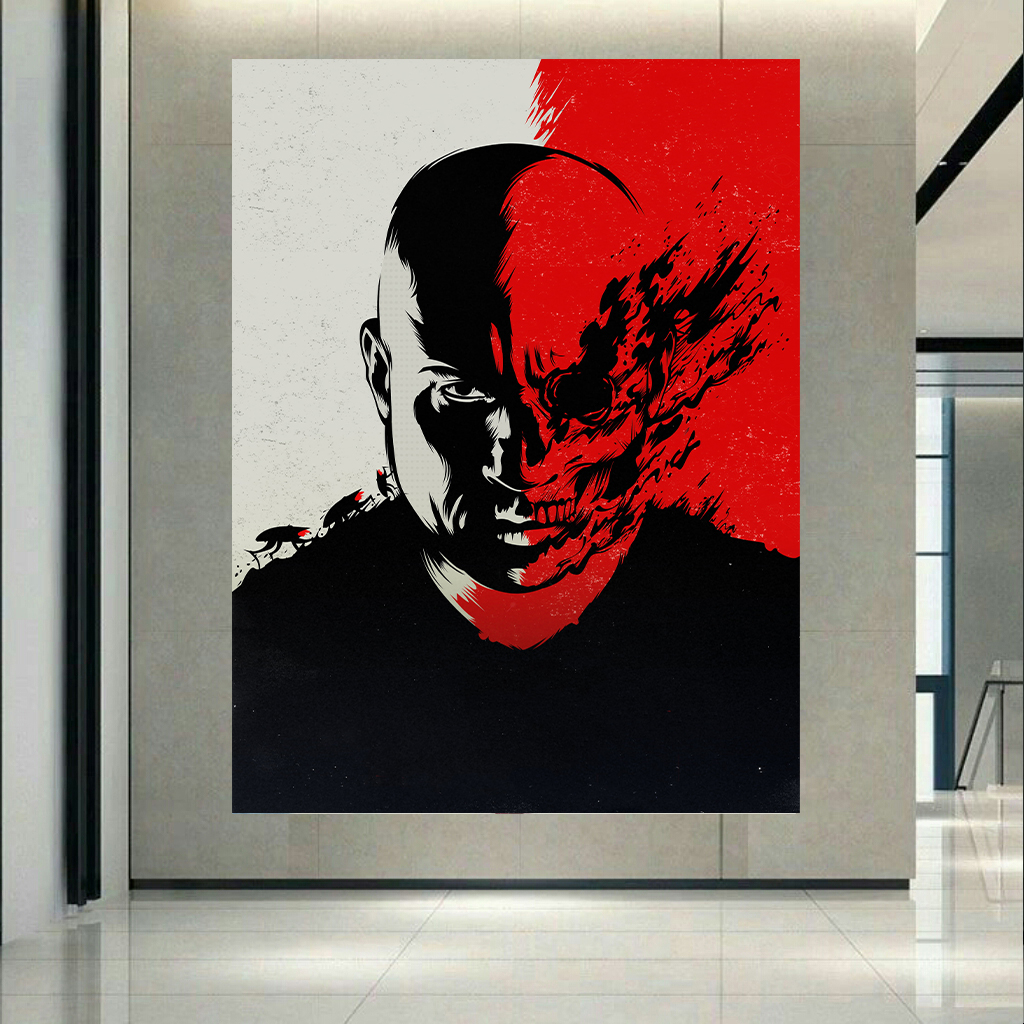 تابلو بوم طرح ون دیزل مدل بلاد شات کد AR2510