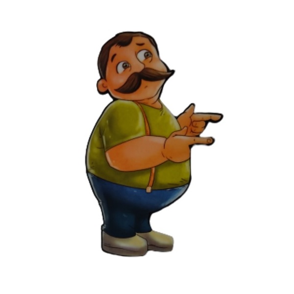 ابزار تزیین کیک به گز مدل خان بابا