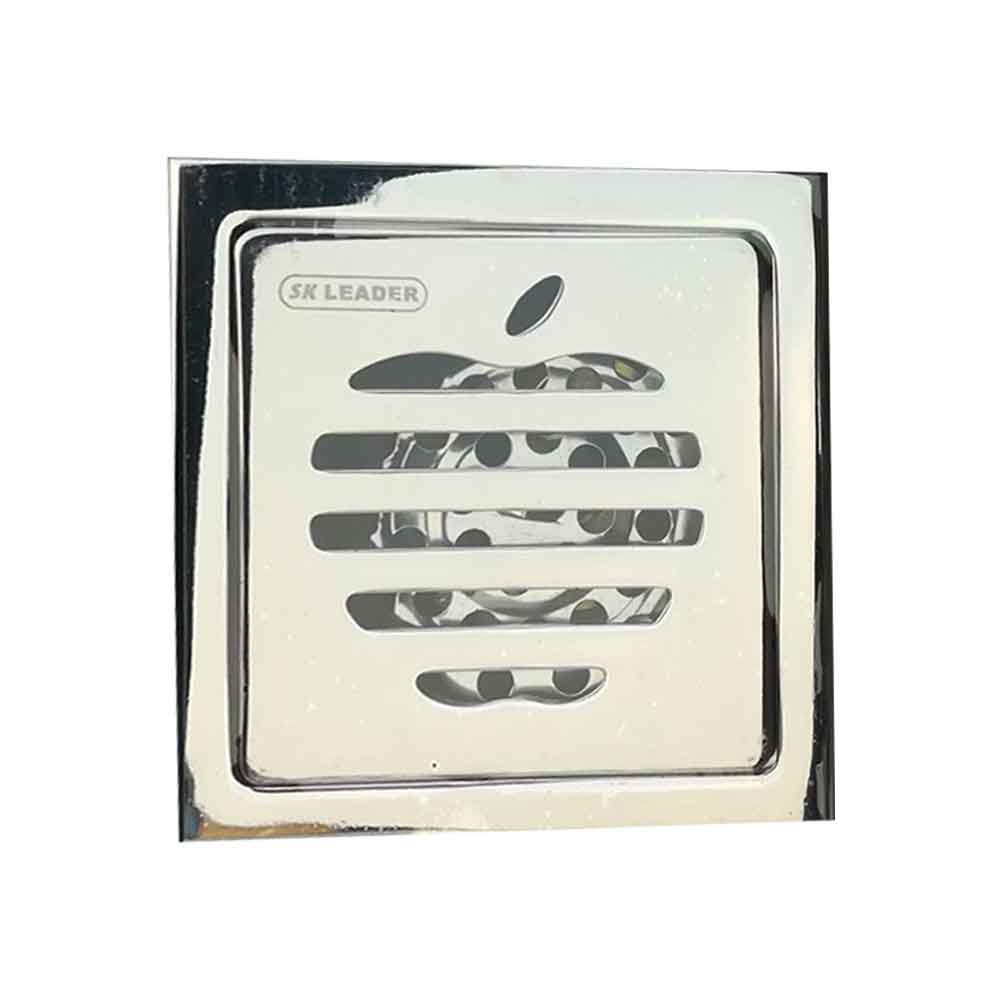 کفشور برنجی کروم براق 10*10 طرح اپل