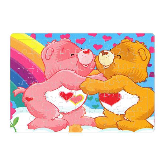 پازل 54 تکه طرح خرس های مهربان مدل P427