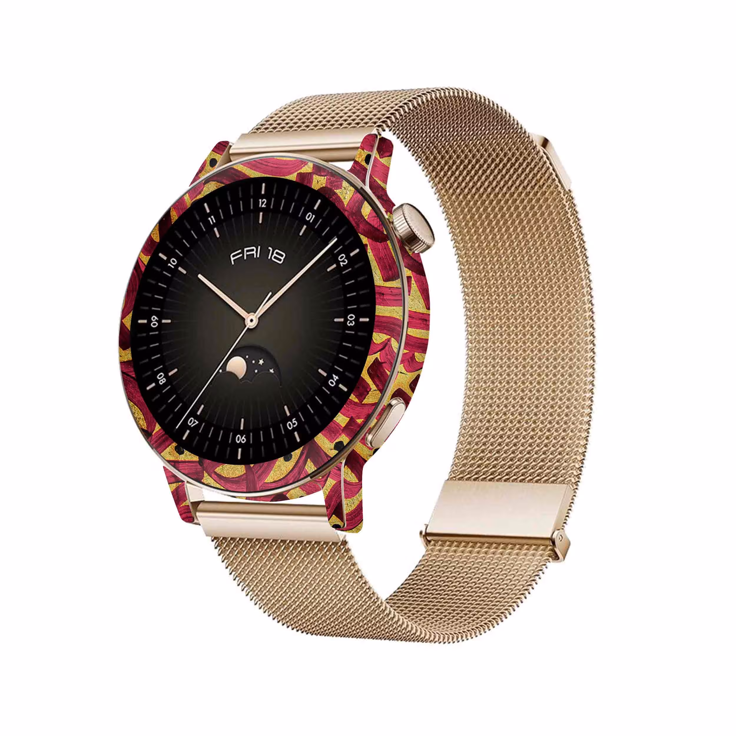 برچسب ماهوت طرح Nastaliq-6 مناسب برای ساعت هوشمند هوآوی Watch GT 3 42mm