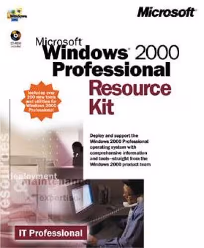 خرید و دانلود نسخه کامل کتاب Microsoft Windows 2000 Professional Resource Kit