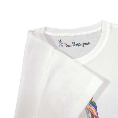 تی شرت بچگانه پرمانه طرح یونیکورن کد pmt.3253