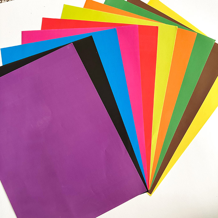 کاغذرنگی10رنگ جورA4گلاسه