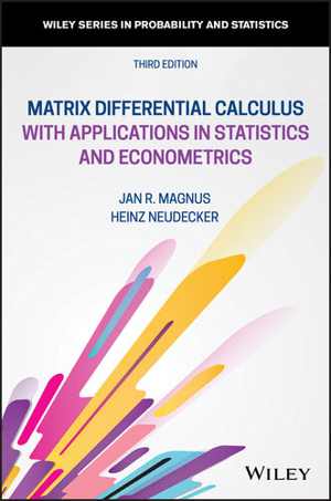 [EPUB] دانلود کتاب Matrix Differential Calculus With Applications In Statistics And Econometrics, 3rd ed, 2019