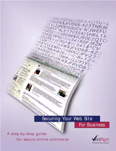 خرید و دانلود نسخه کامل کتاب VeriSign. Securing Your Web Site For Business