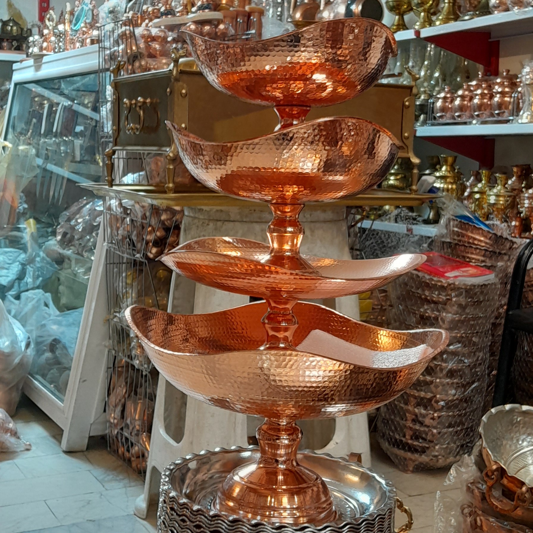 ست سه گوش پذیرای مسی نانو..