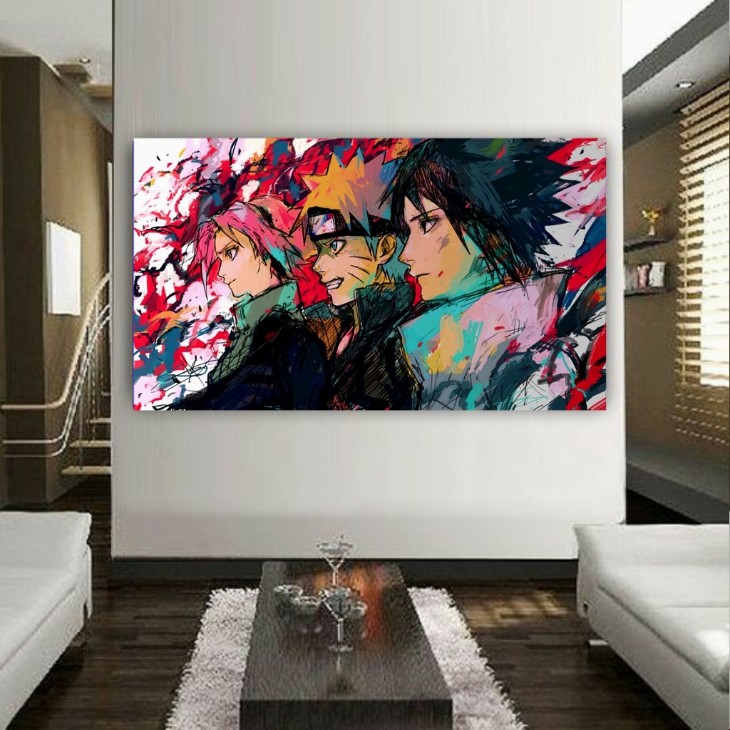 تابلو شاسی طرح انیمه ناروتو مدل SDT4069