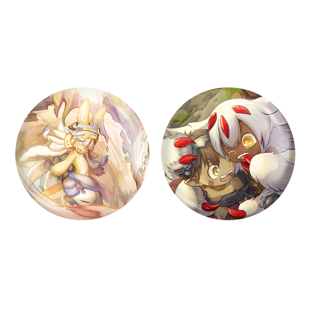 پیکسل خندالو مدل ناناچی و فیوپا و ریگ انیمه ساخته شده در پرتگاه Made in Abyss کد 2209522088 مجموعه 2 عددی