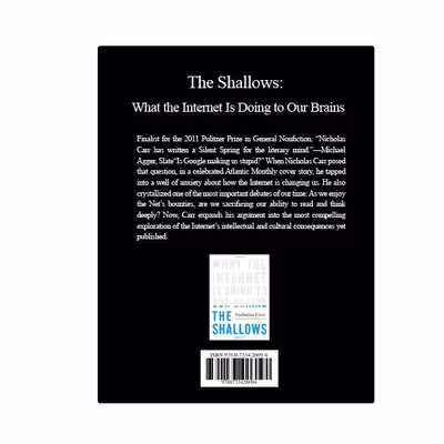 کتاب The Shallows: What the Internet Is Doing to Our Brains اثر Nicholas Carr انتشارات نبض دانش