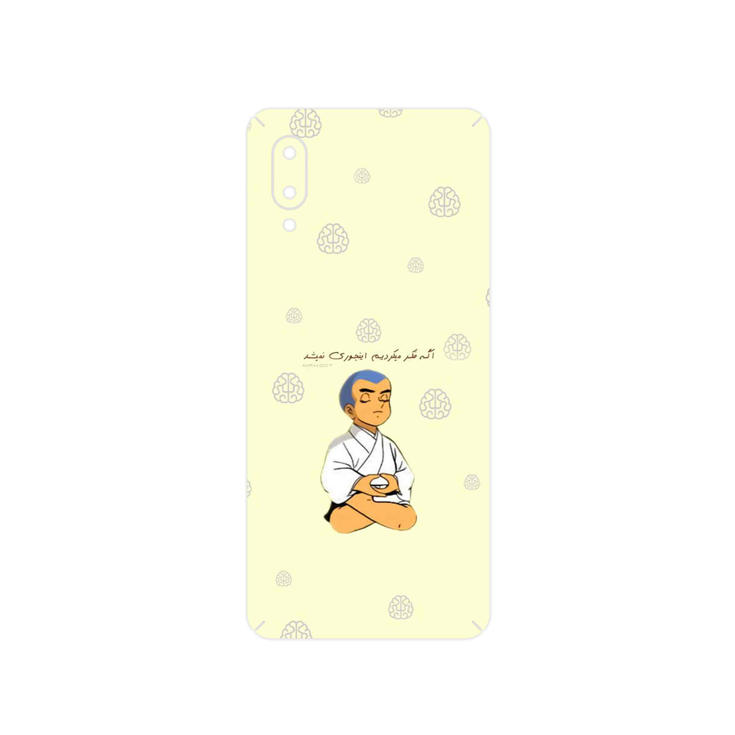 برچسب پوششی ماهوت مدل Ikkyu-san مناسب برای گوشی موبایل سامسونگ Galaxy A02