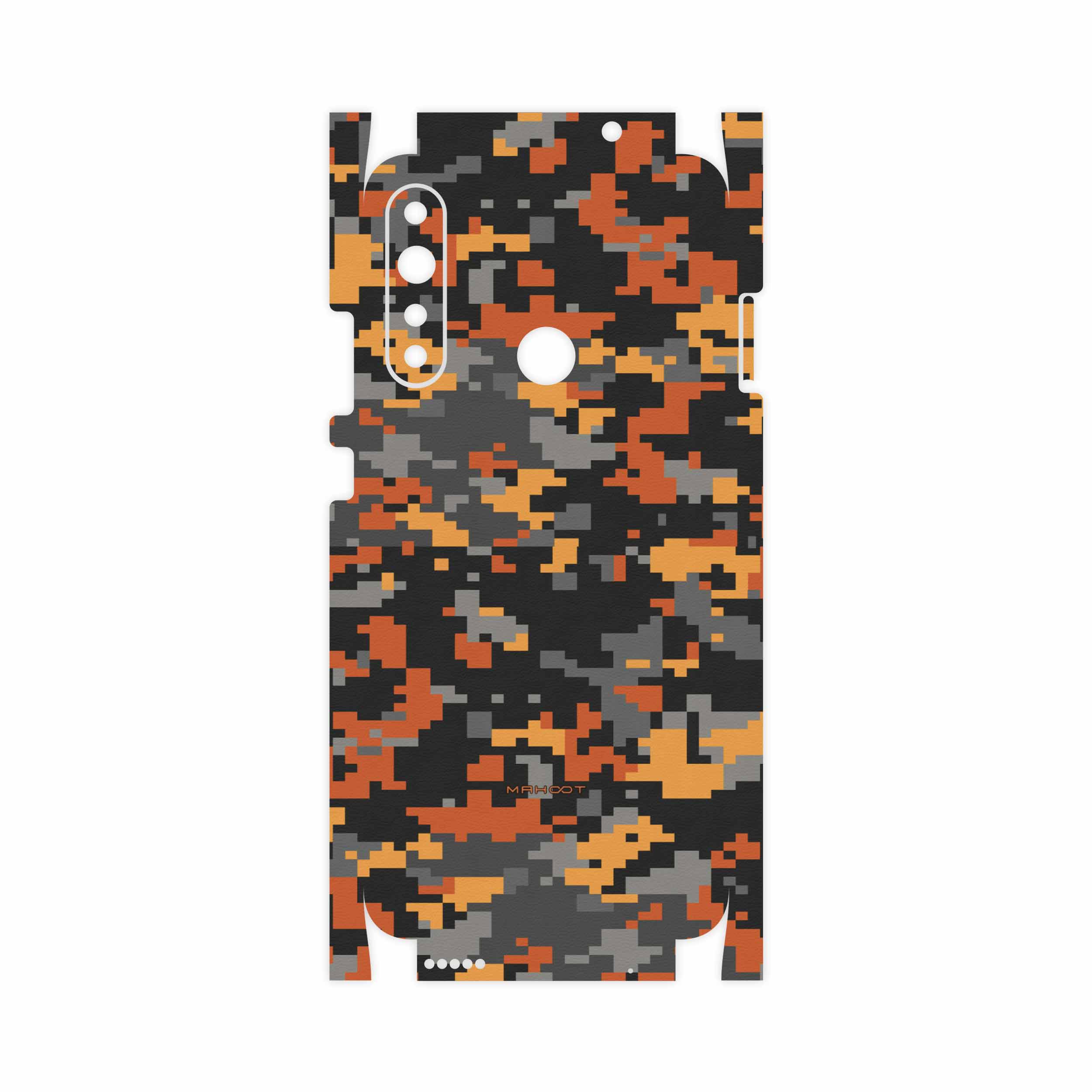 برچسب پوششی ماهوت مدل Army-Autumn-pixel-FullSkin مناسب برای گوشی موبایل جی پلاس P10 Plus